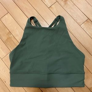 Lululemon Energy Bra, Size 8, Green